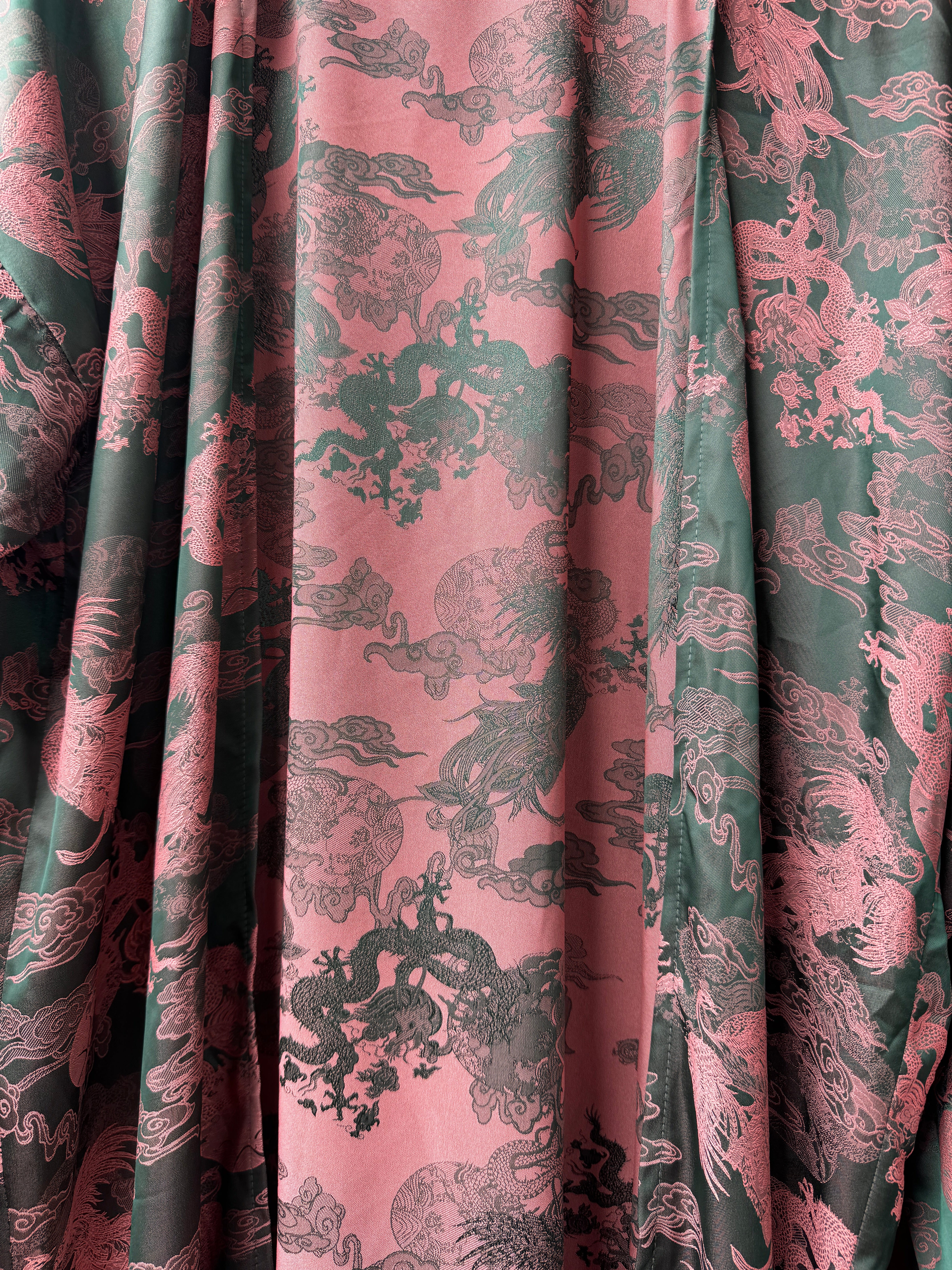 Dancing Dragon Drawstring Elastic Pants