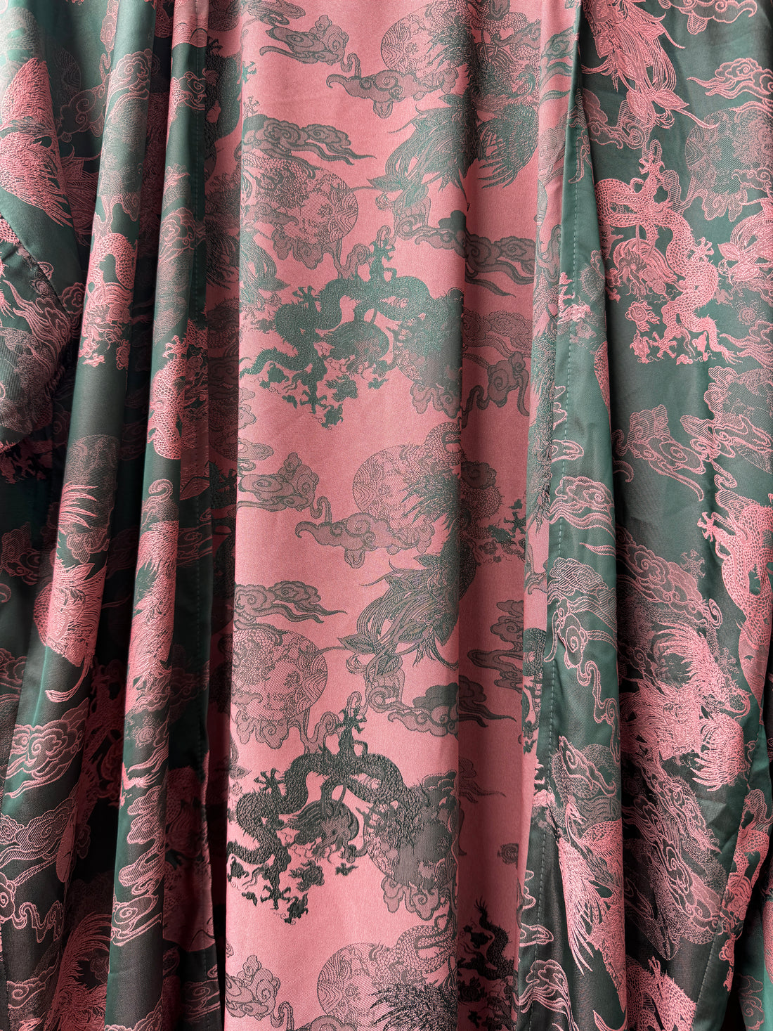 Dancing Dragon Drawstring Elastic Pants