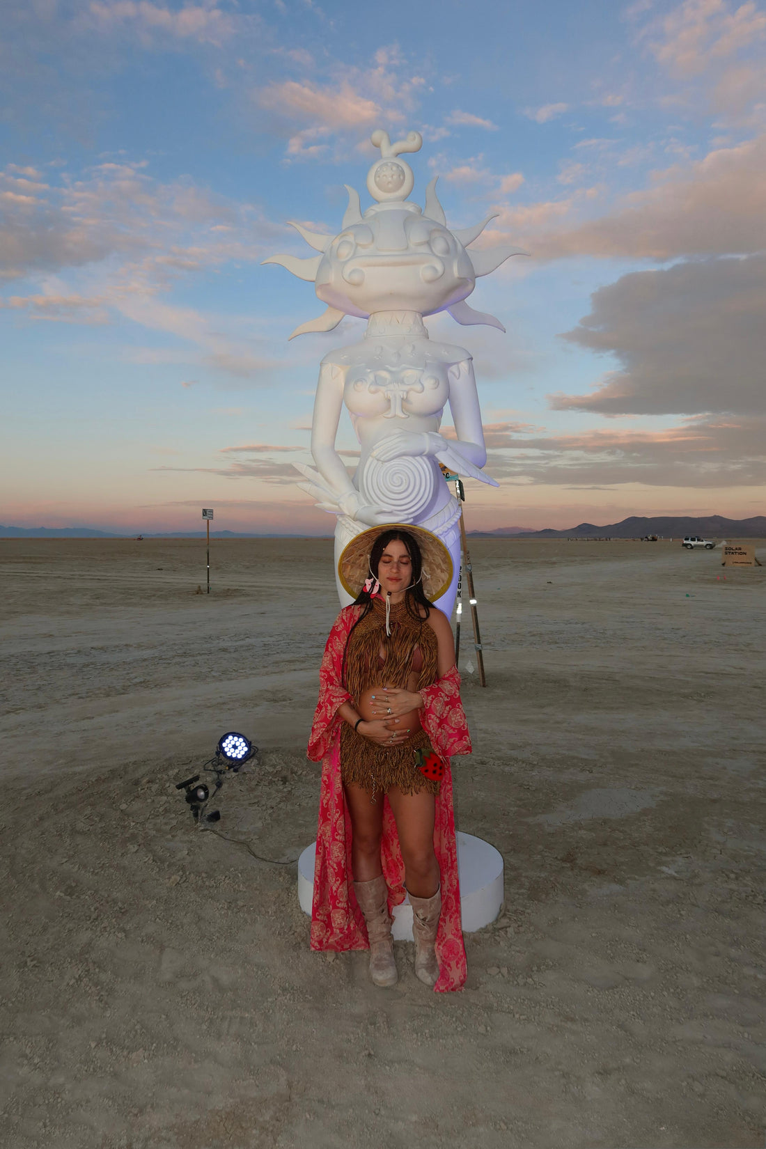 Unisex Imperial Long Kimono (Gilded Fuchsia)