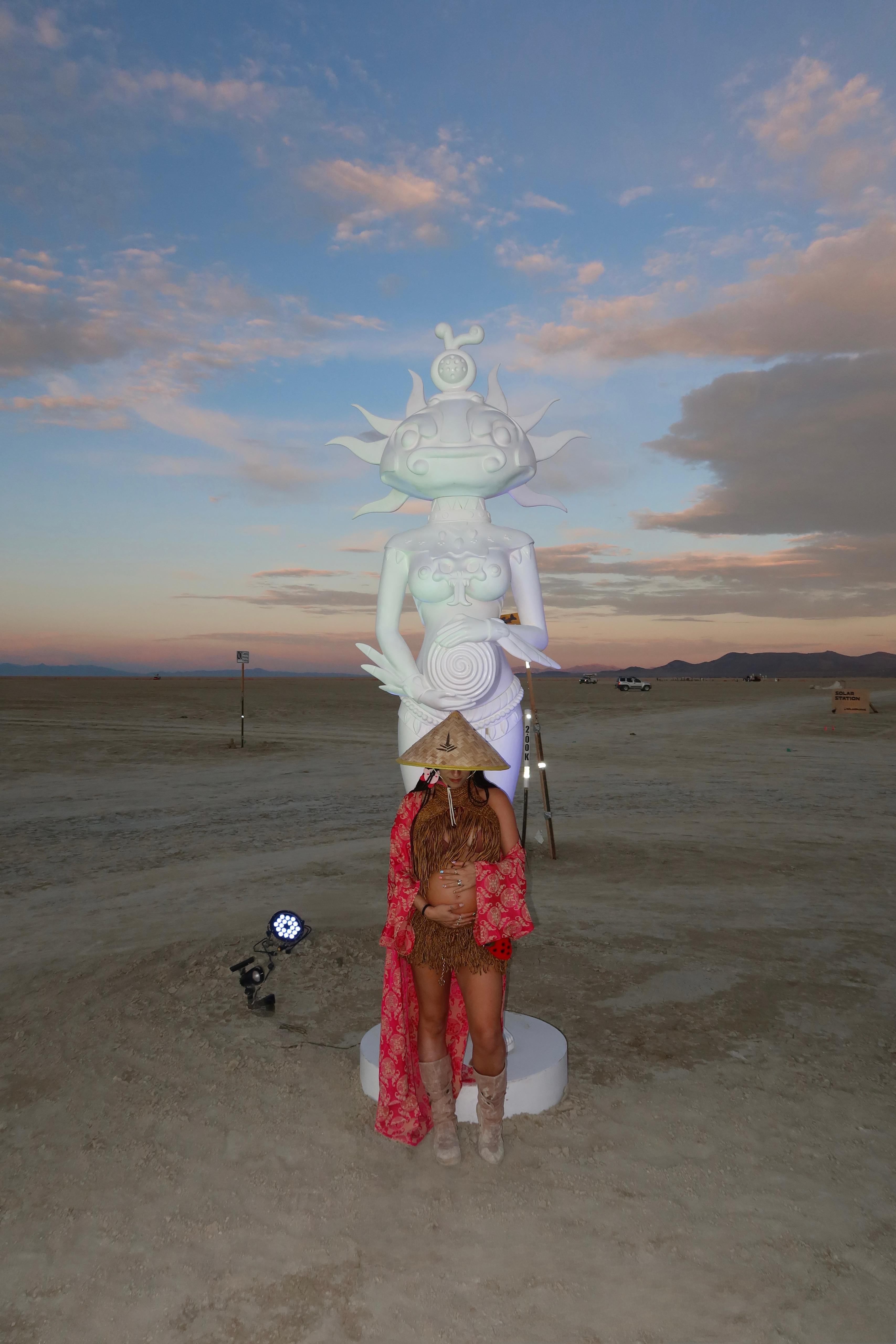 Unisex Imperial Long Kimono (Gilded Fuchsia)