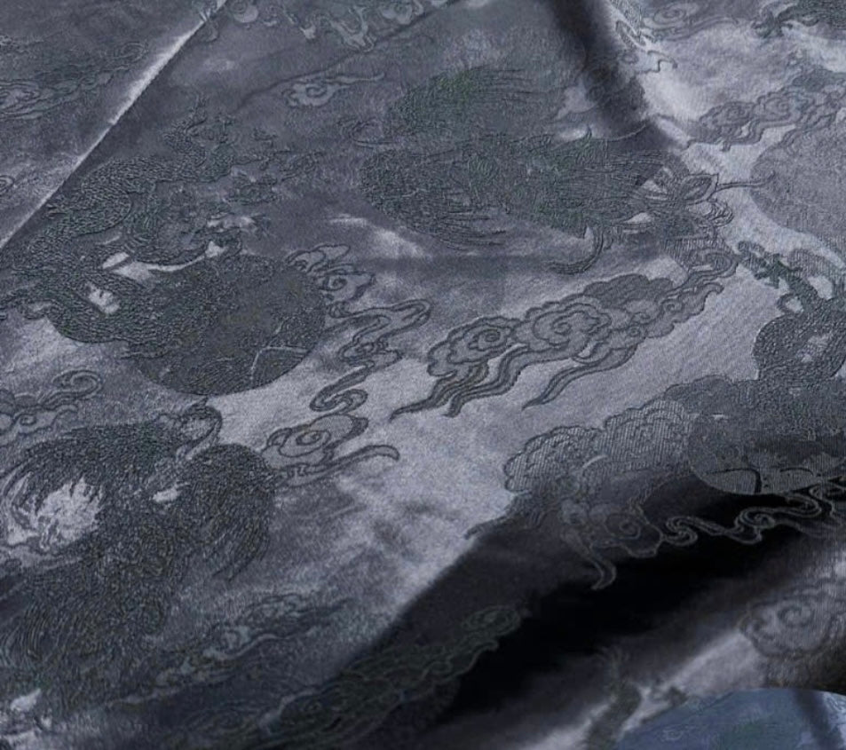 Dancing Dragon Drawstring Elastic Pants