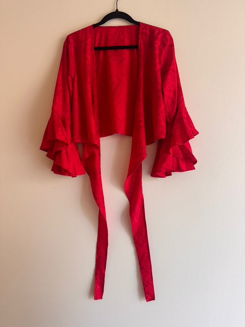 Barcelona Silk Set in Imperial Royal Red