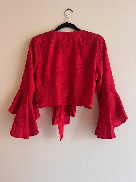 Barcelona Silk Set in Imperial Royal Red