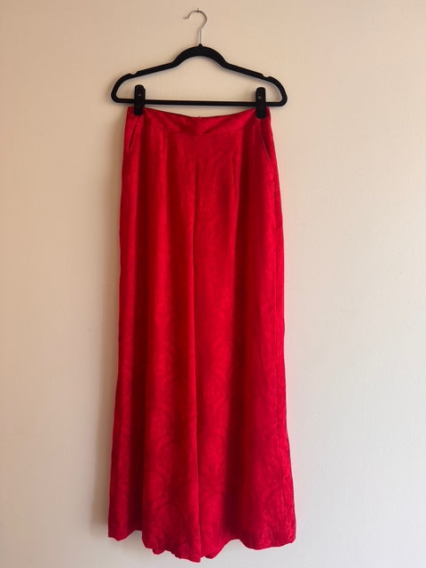 Athens Silk Set in Imperial Royal Red