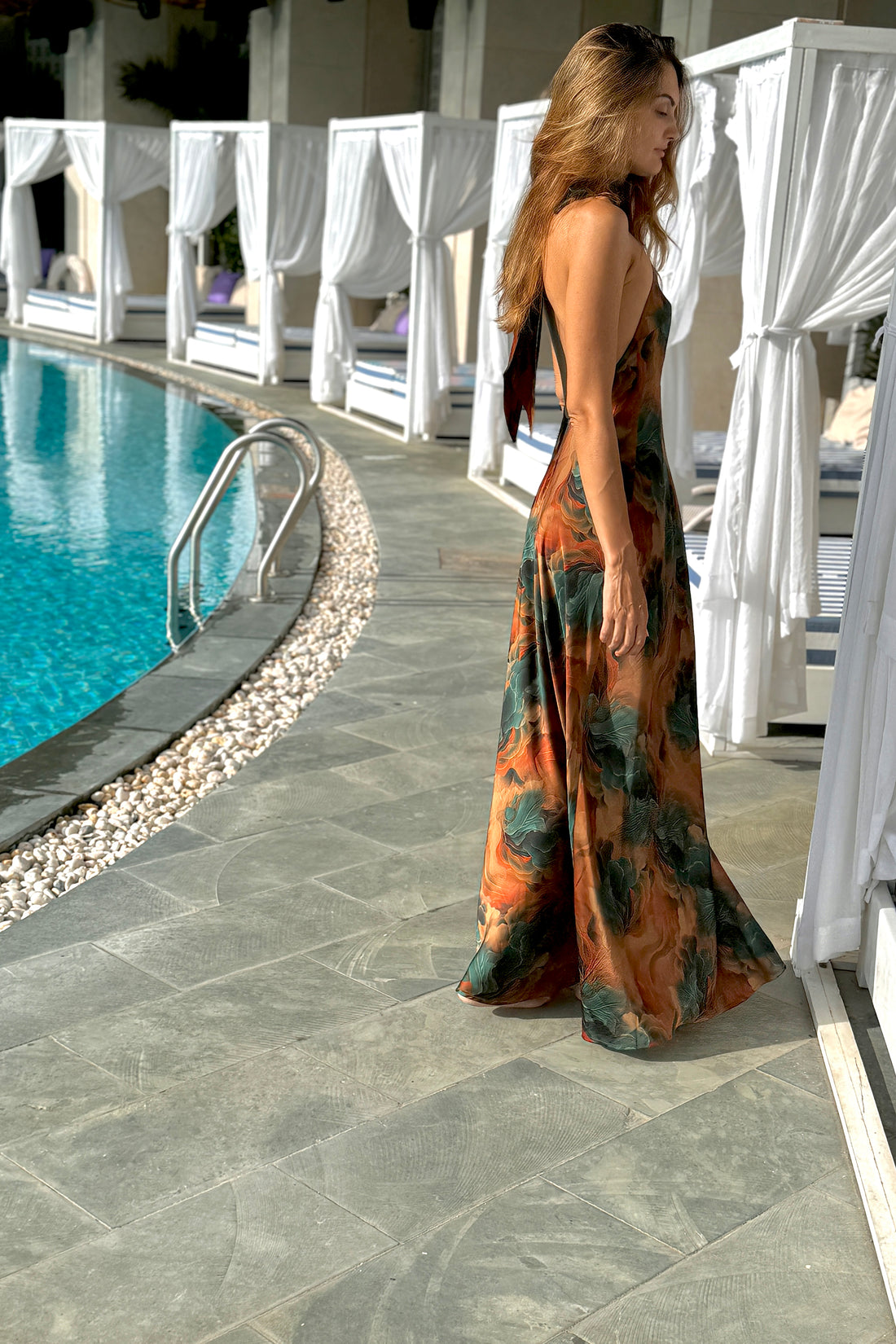 Halter Backless Maxi